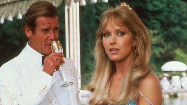 Iconic beauty: Tanya Roberts in A View to a Kill, embodying the ultimate Bond girl.