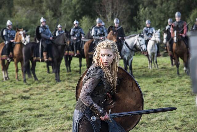 Katheryn’s big break came in 2013 when she was cast as Lagertha in the historical drama Vikings