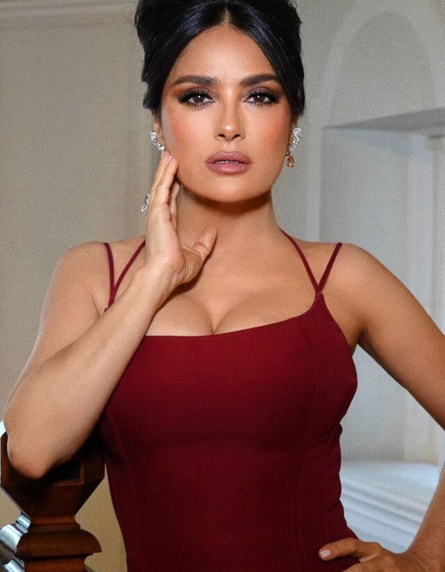 Salma Hayek embraces heritage wisdom and a natural philosophy that keep her radiant at 58.