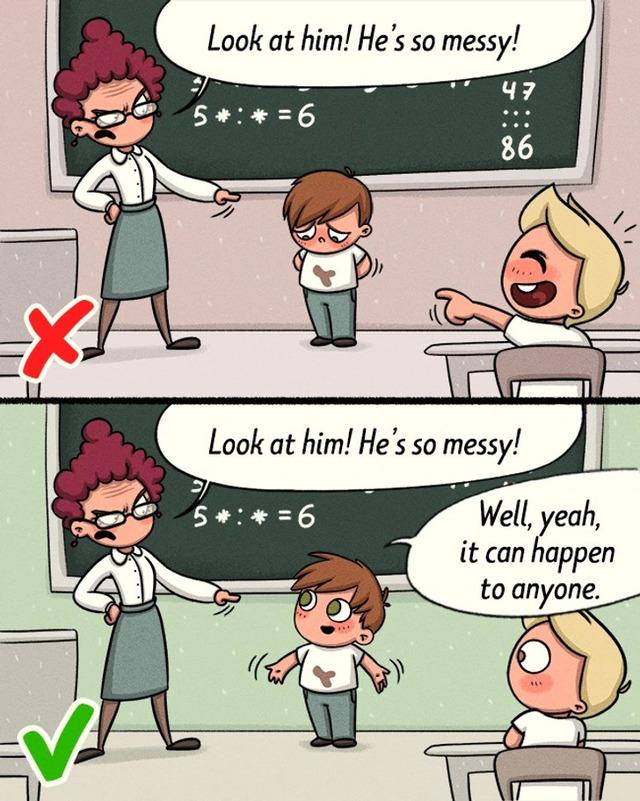 Teach your child to speak up when something feels wrong.