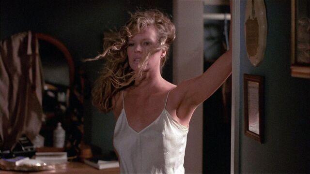 The brilliance of Basinger’s performance lies in her ability to balance confusion with charm