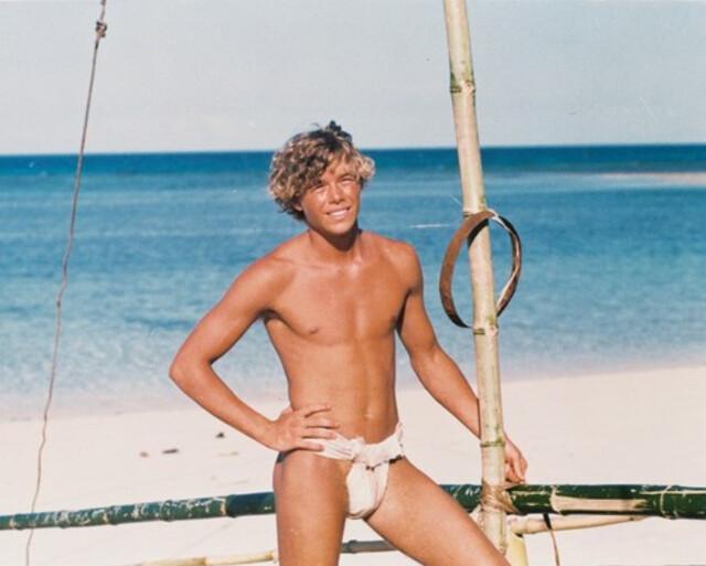 As Richard Lestrange in The Blue Lagoon, Atkins played a young man stranded on a remote island with Brooke Shields.