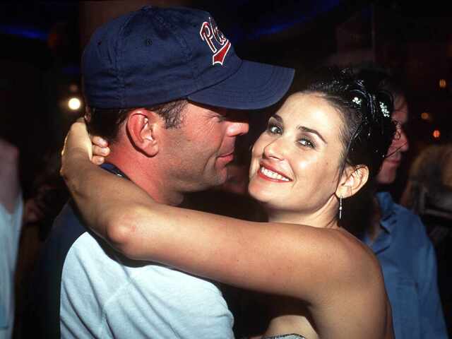 Bruce Willis and Demi Moore divorced in 2000 after 13 years of marriage