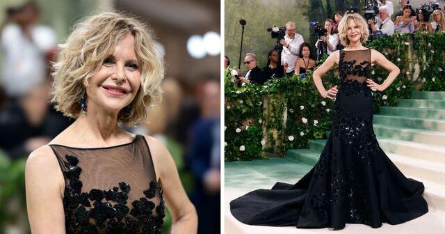 For the 2024 Met Gala, Ryan selected a black Michael Kors gown that was nothing short of mesmerizing