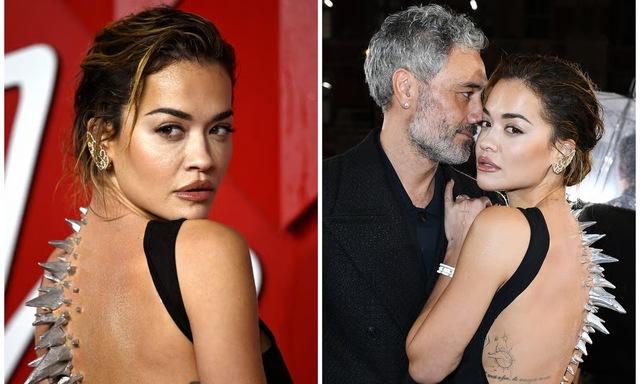 How Rita Ora redefined red carpet accessories with her innovative backpiece.