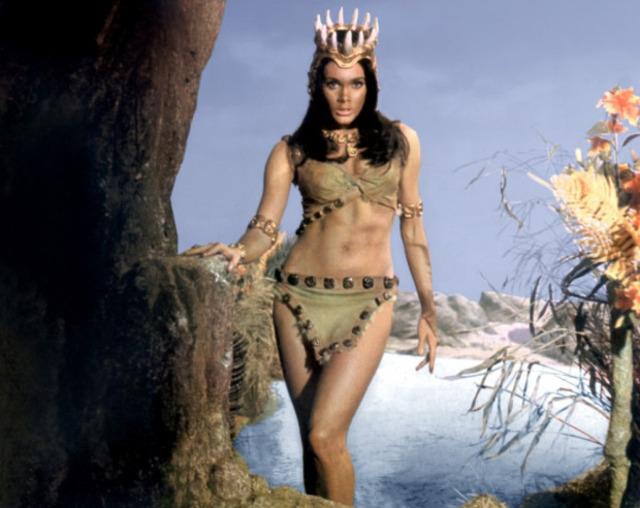 Martine Beswick stepped onto the screen as Nupondi, fierce and commanding