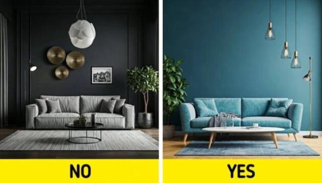 Overly Dark Hues: Dramatic but Cramped