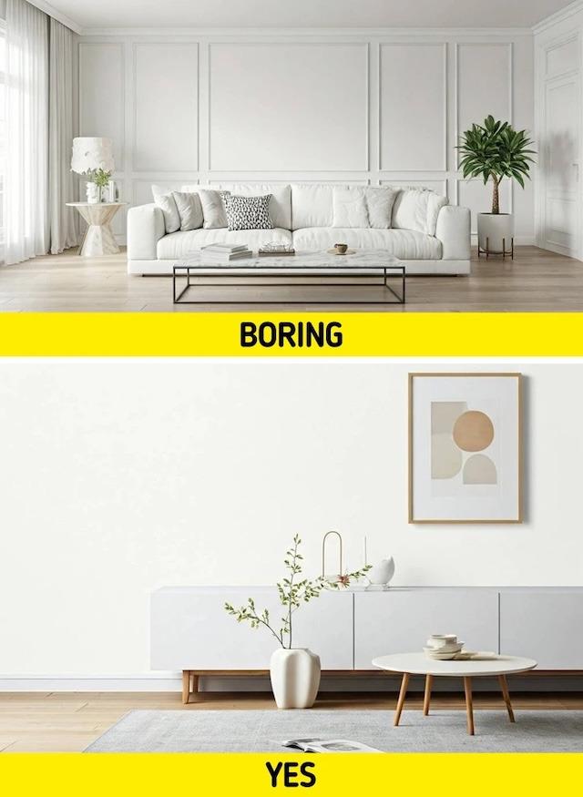 Stark White: Clean but Clinical