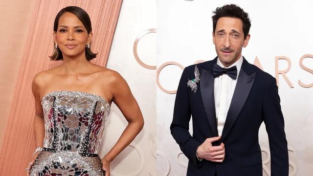 Halle Berry dazzled in a sleek, form-fitting gown, while Adrien Brody looked dashing in a classic tuxedo