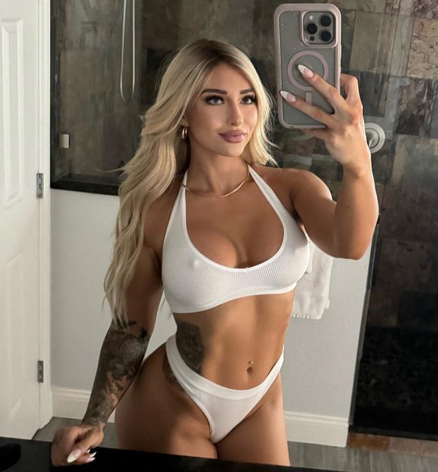 She’s currently developing her own fitness and lifestyle brand, combining customized workout programs with mindfulness practices.