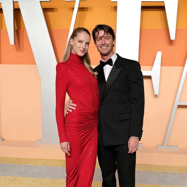 What made Patrick Schwarzenegger’s Cannes experience even more special was the presence of his fiancée, Abby Champion