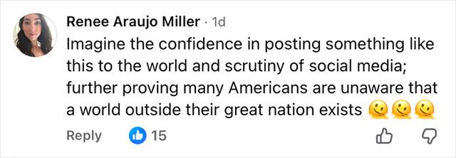 A social media user points out the humorous side of the situation, highlighting how the misunderstanding reflects a wider cultural divide in date formats.