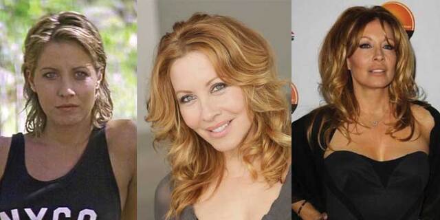 A transformation of Linda Kozlowski, from her early roles in Crocodile Dundee to her later, more glamorous appearances. A testament to her journey from actress to entrepreneur