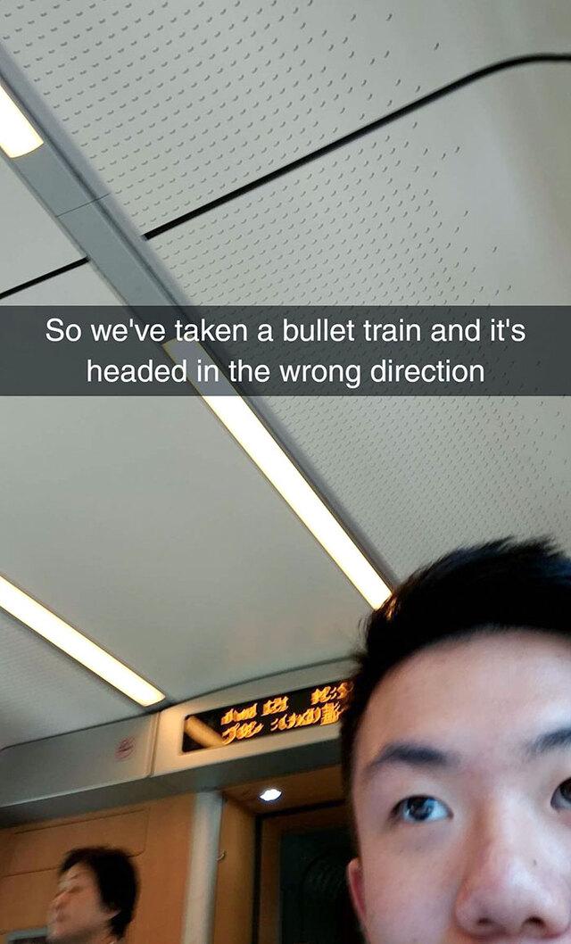 A vacation in China that didn’t go according to plan.