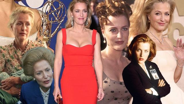 A visual timeline of Gillian Anderson’s transformative roles—from groundbreaking television icon to award-winning dramatic powerhouse.
