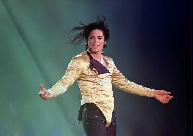 Michael Jackson dazzling the crowd with his iconic moves, a performance that continues to live on in the hearts of millions