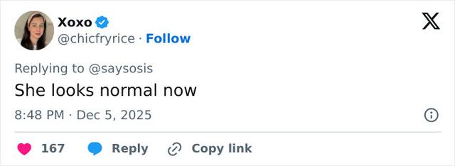 One fan's reaction to Miley’s makeover: 'She looks normal now.' A simple but powerful take that resonated with many fans.