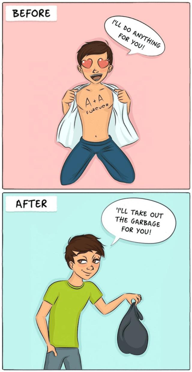 One of the biggest shifts from dating to marriage is the role that routine plays in the relationship