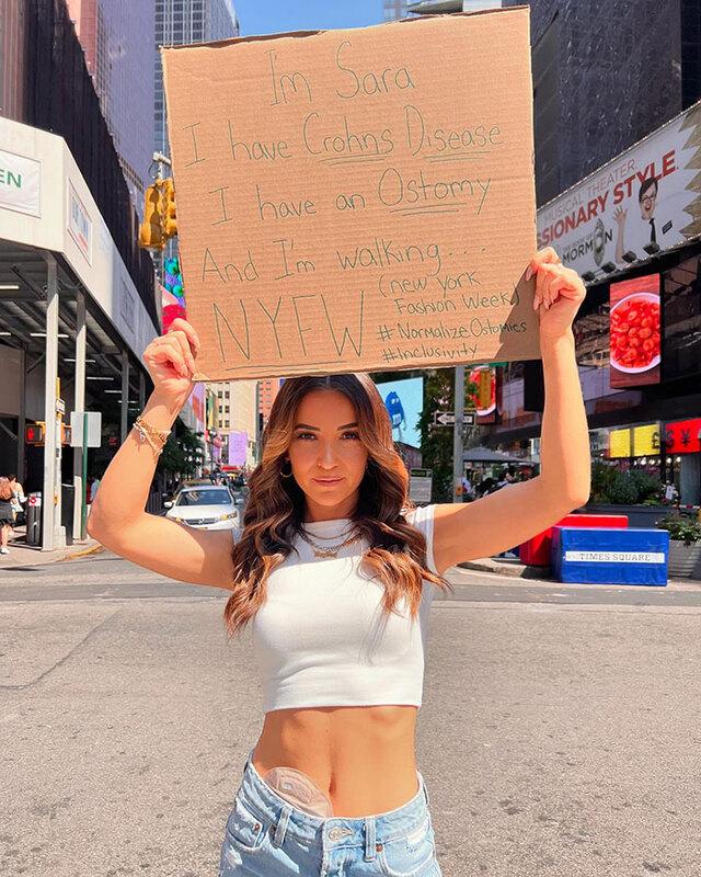 Sara’s modeling journey wasn’t just about the clothes she wore or the poses she struck—it was about the message she conveyed to the world