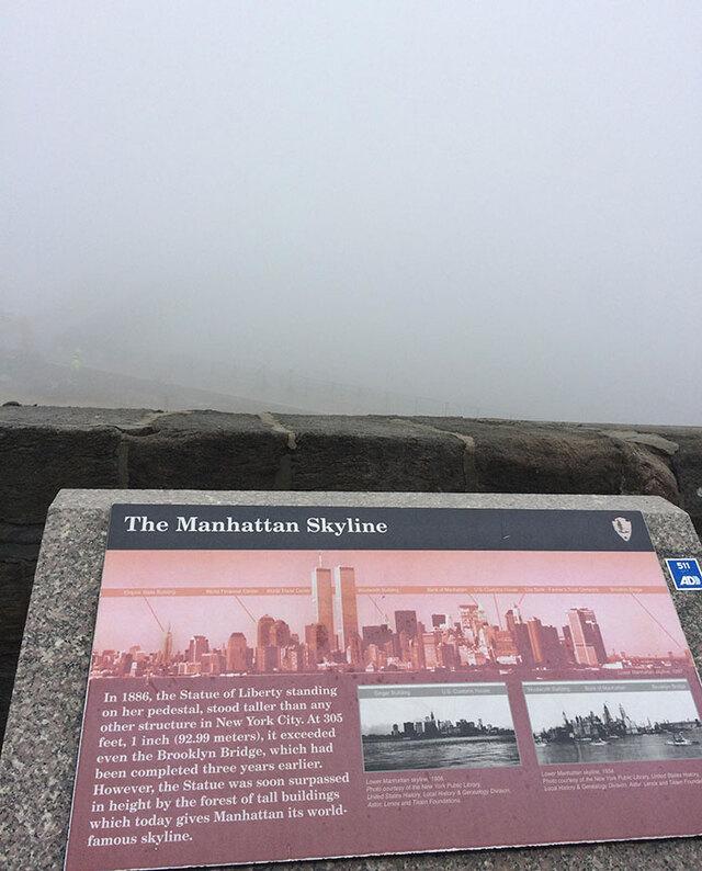 The Manhattan skyline that didn’t quite live up to the hype.