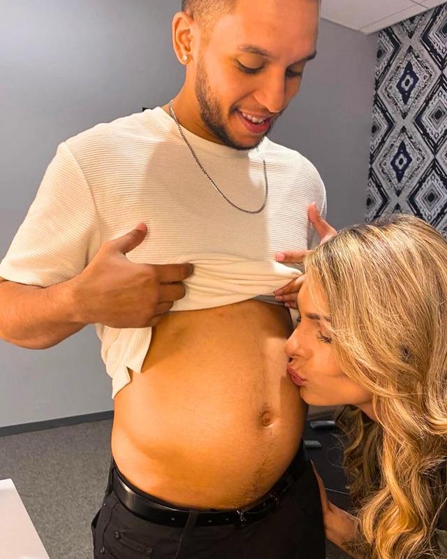 The image of Esteban’s pregnant belly raised questions about gender, identity, and what it means to be a parent.