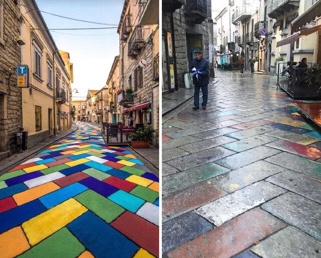 Traveling miles to see a famous destination, only to be let down.