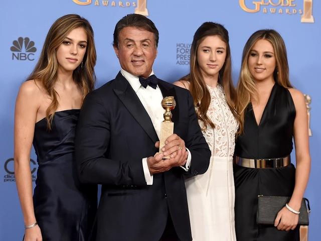 In 2017, the three sisters stood proudly beside their father as Miss Golden Globe Ambassador