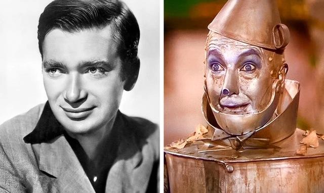 Buddy Ebsen nearly died from a toxic reaction to his metallic makeup.