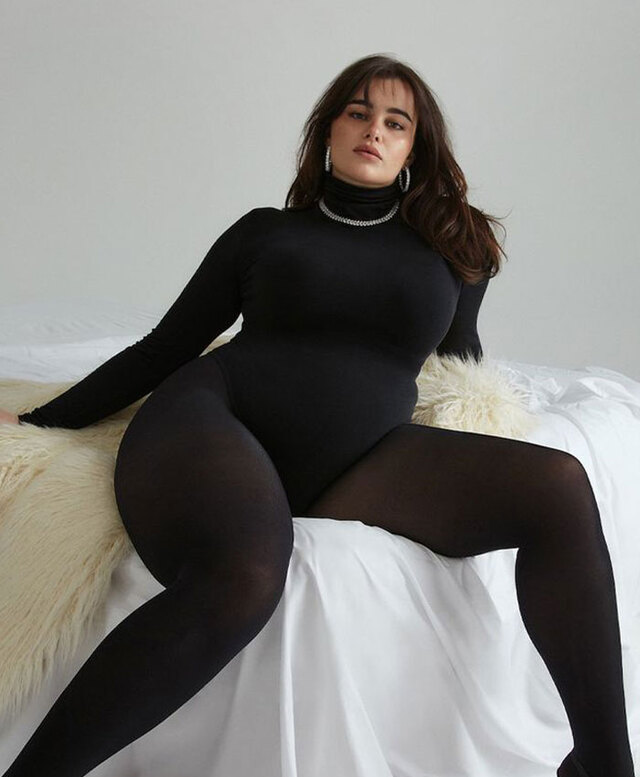 A powerful portrait of the actress showcasing her influential role as a body-positive icon.