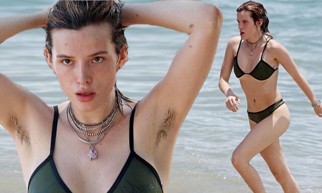 Bella Thorne remains unfiltered and unapologetic while challenging society's obsession with perfection.