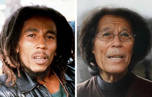 Bob Marley acts as a peaceful warrior and global ambassador for unity at age 80.