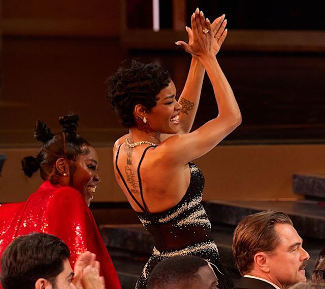 Body language experts claimed Teyana Taylor used a "winner’s mask" to hide her disappointment after losing her category.