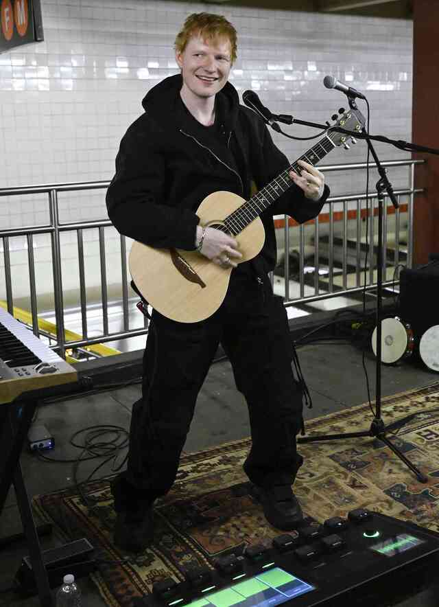Ed Sheeran’s subway performance wasn't a one-off fluke; it’s a core part of his identity as a performer. 
