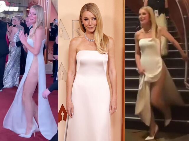 Gwyneth Paltrow’s daring Armani gown sparked a massive "wardrobe malfunction" debate across social media.