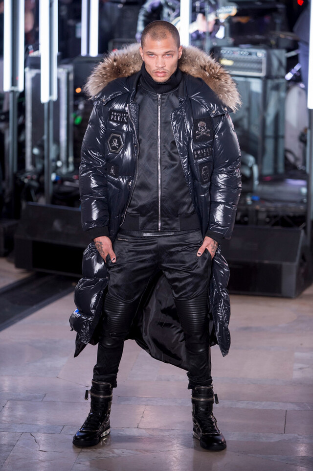 In 2017, Meeks made his official runway debut walking for Philipp Plein at New York Fashion Week.