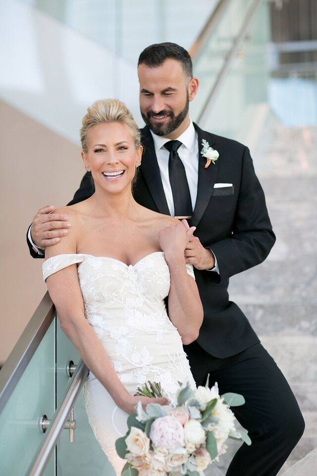 In 2017, she married Adam Touni, a successful real estate broker, in a ceremony that celebrated her health and their shared future