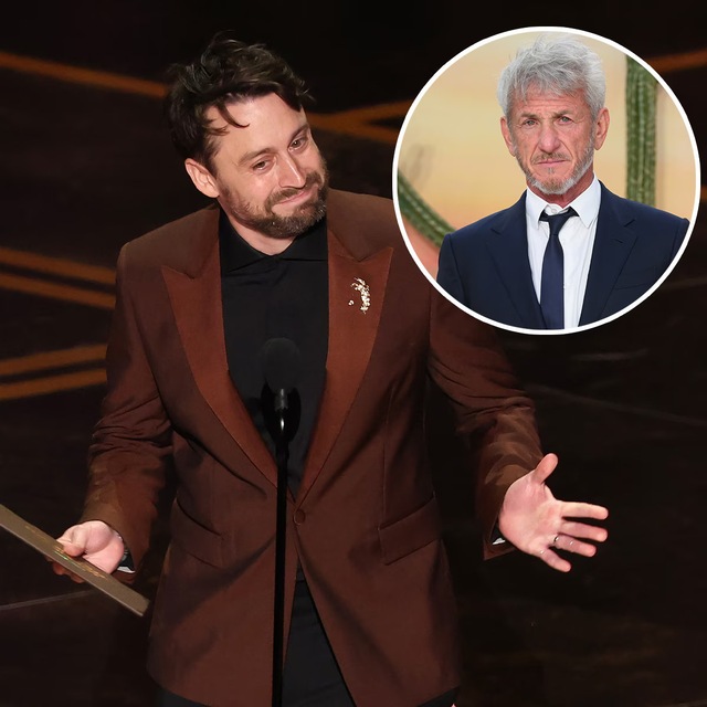 Kieran Culkin served viral shade toward Sean Penn after the veteran actor skipped his historic third Oscar win.