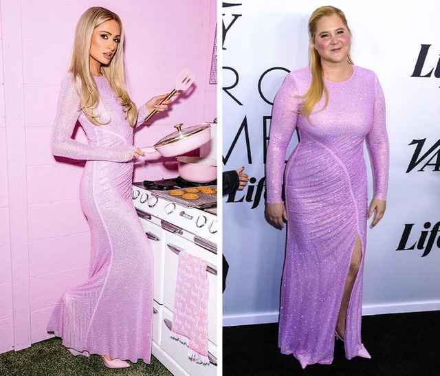 Paris Hilton and Amy Schumer showcased the same Y2K glitz through two entirely different cultural lenses.