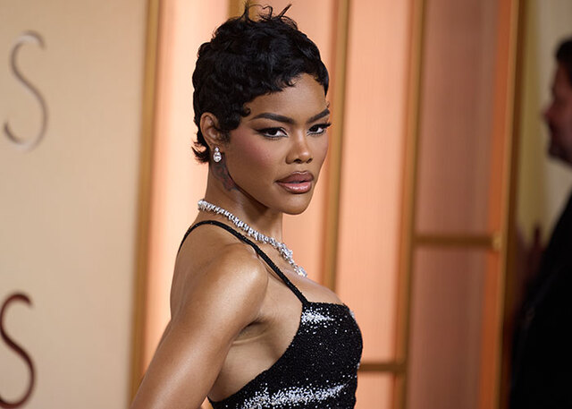 Teyana Taylor was caught in a heated backstage confrontation with a security guard shortly after the ceremony.