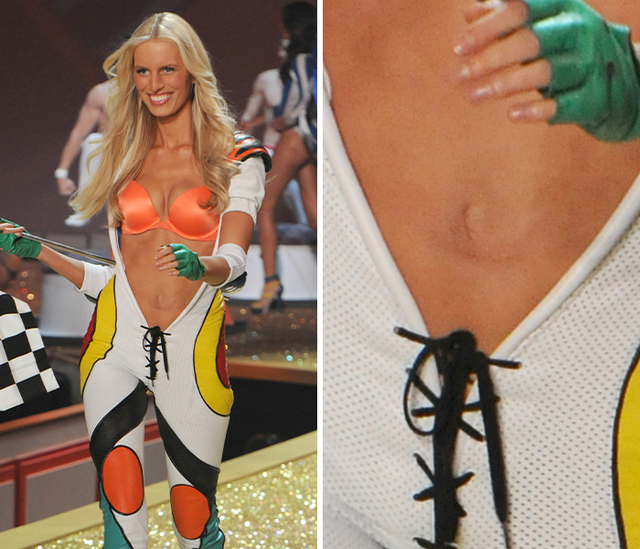 The Absent Belly Button of Karolina Kurkova