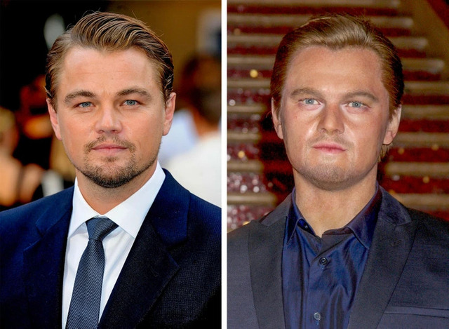 The sinking of Jack Dawson became a reality in wax as Leonardo DiCaprio’s statue drifted into a terrifying and expired-looking grimace.