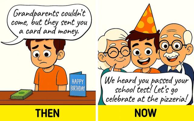 Video calls allow grandparents to attend important milestones from anywhere in the world.