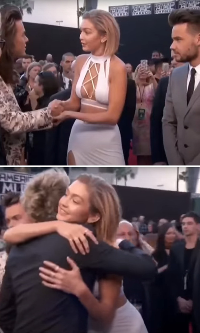 Gigi Hadid follows the friendship code by skipping Harry Styles.