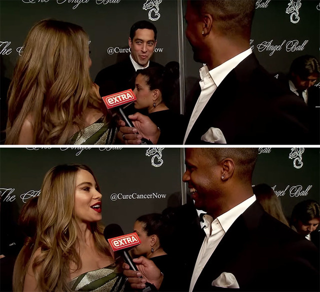 Sofía Vergara demonstrates the perfect way to ignore an unwanted ex.