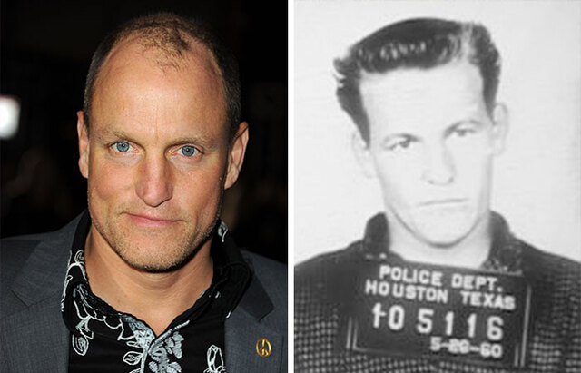 Woody Harrelson: His father was a professional hitman who once claimed involvement in the JFK assassination.
