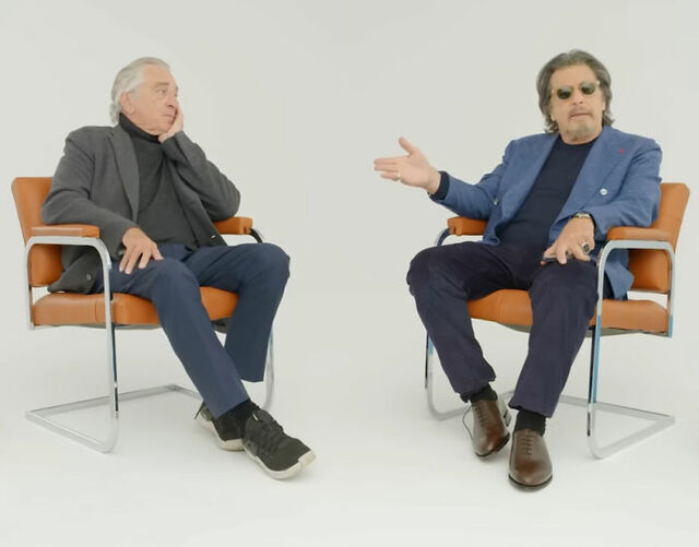 Before the backlash, Robert De Niro sat with Al Pacino to discuss legendary careers built on collaborations fans now feel are being minimized.