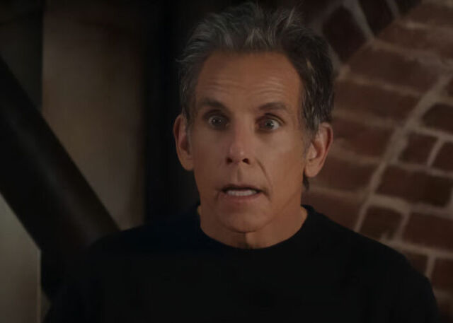 Ben Stiller’s shell-shocked expression seems to mirror the public’s reaction to being subtly snubbed by his iconic co-star.