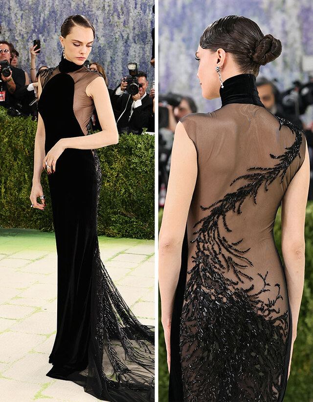 Cara Delevingne offered nothing more than a hollow illusion of high fashion.