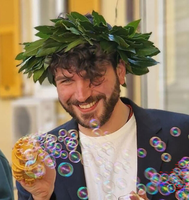 Federico Gualtieri, a recent graduate from the University of Genoa, who was among the five victims.