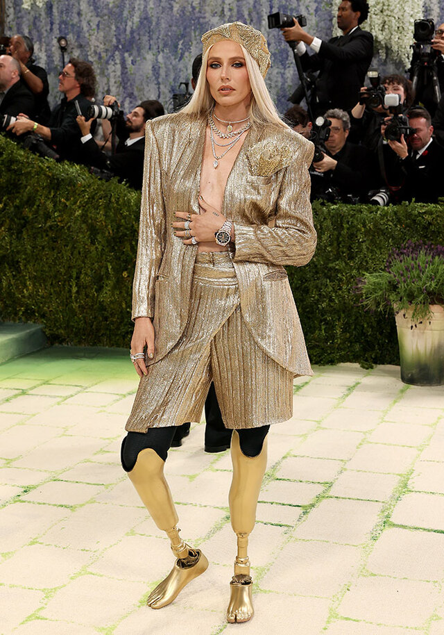 Lauren Wasser’s golden suit was dismissed as little more than luxury pajamas.